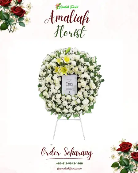 Krans Bunga Duka Mimika Timur Jauh